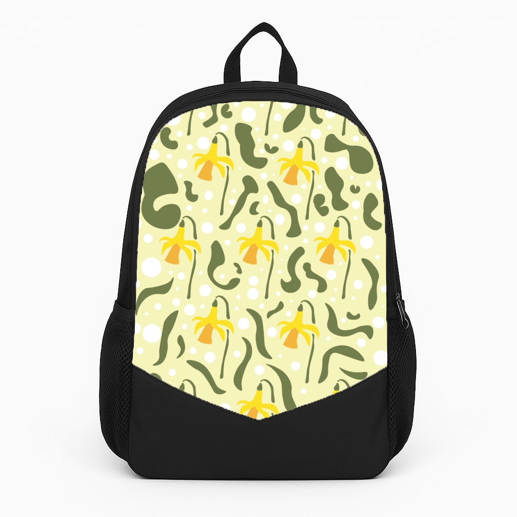 Daffodil Pattern - Floral Backpack