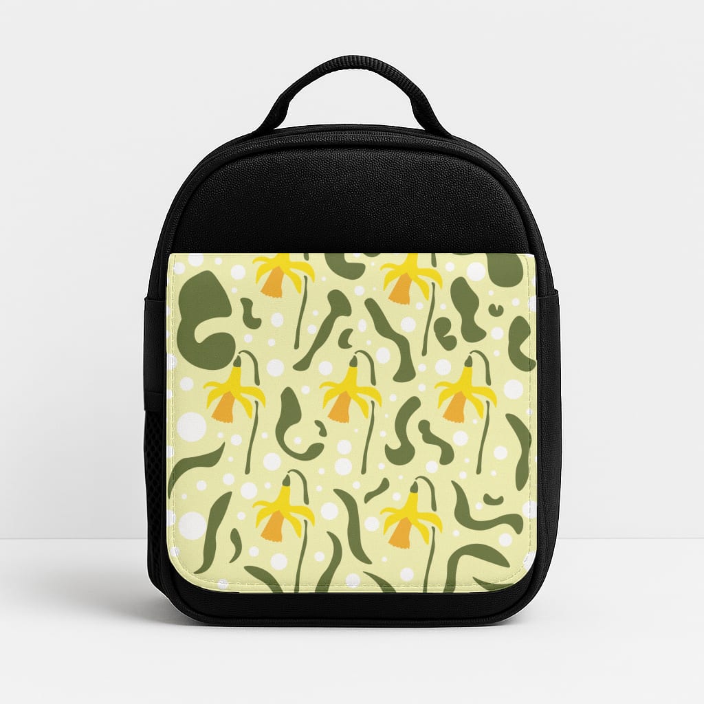Daffodil Pattern - Floral Lunchbox