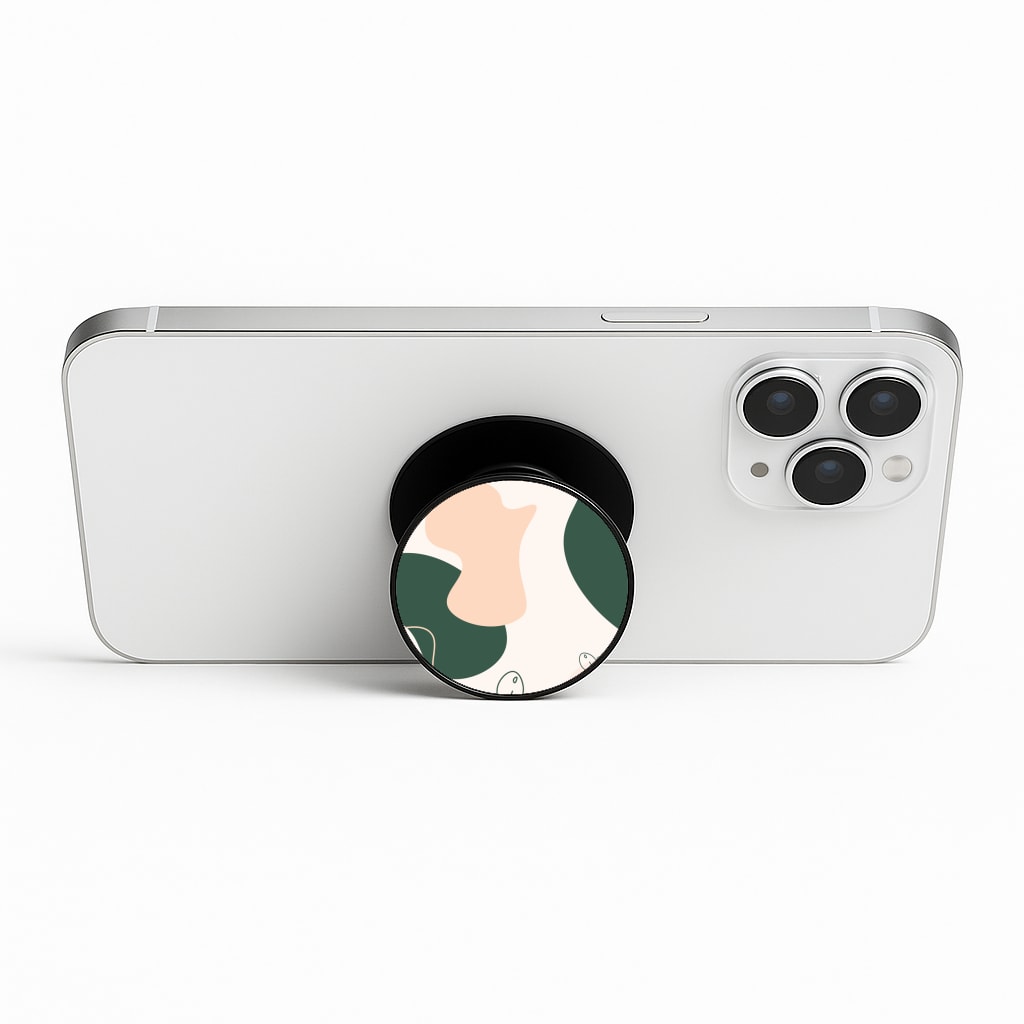 Abstract Leafs - Floral Phone Stand