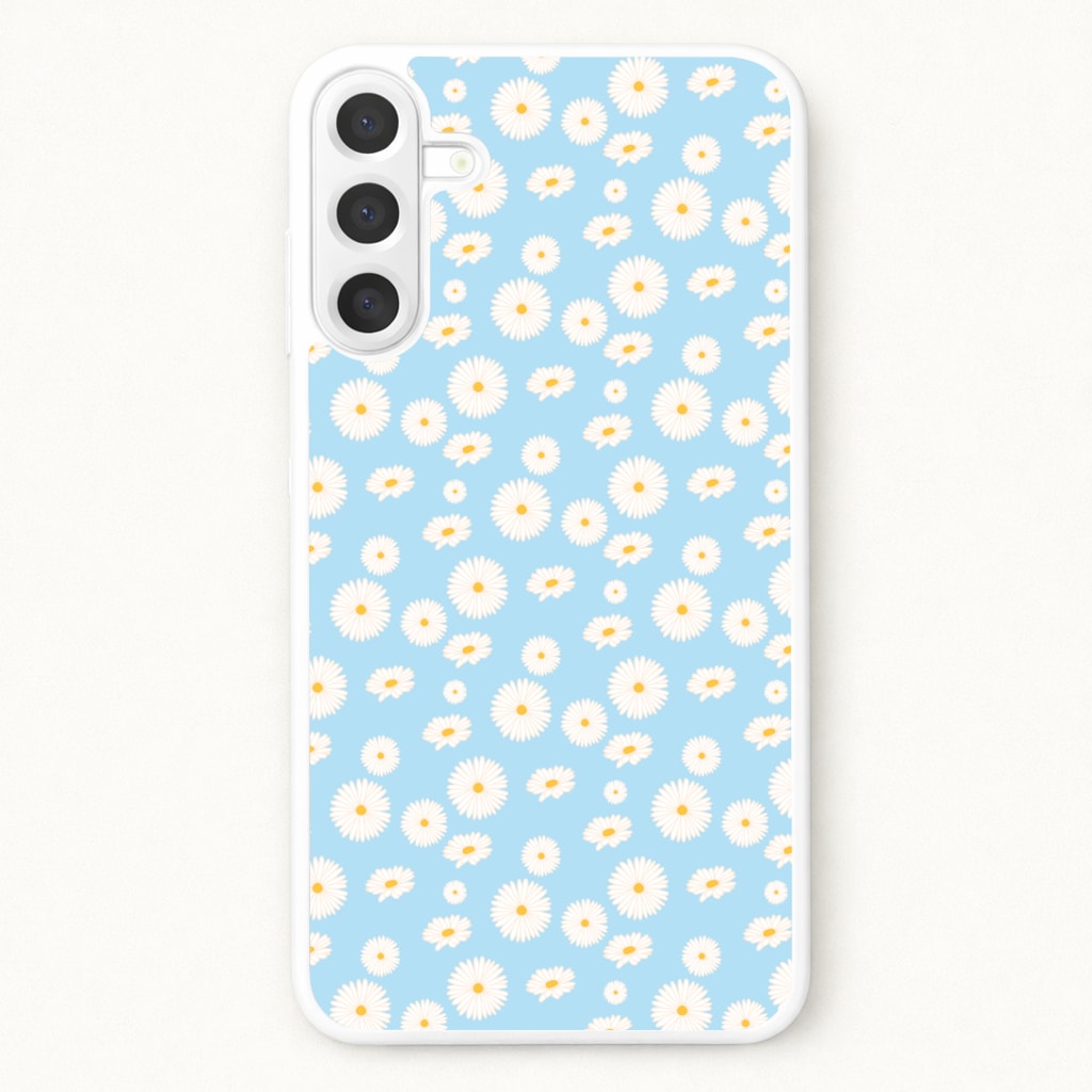 Blue Daisies - Floral Phone Case for Galaxy A57