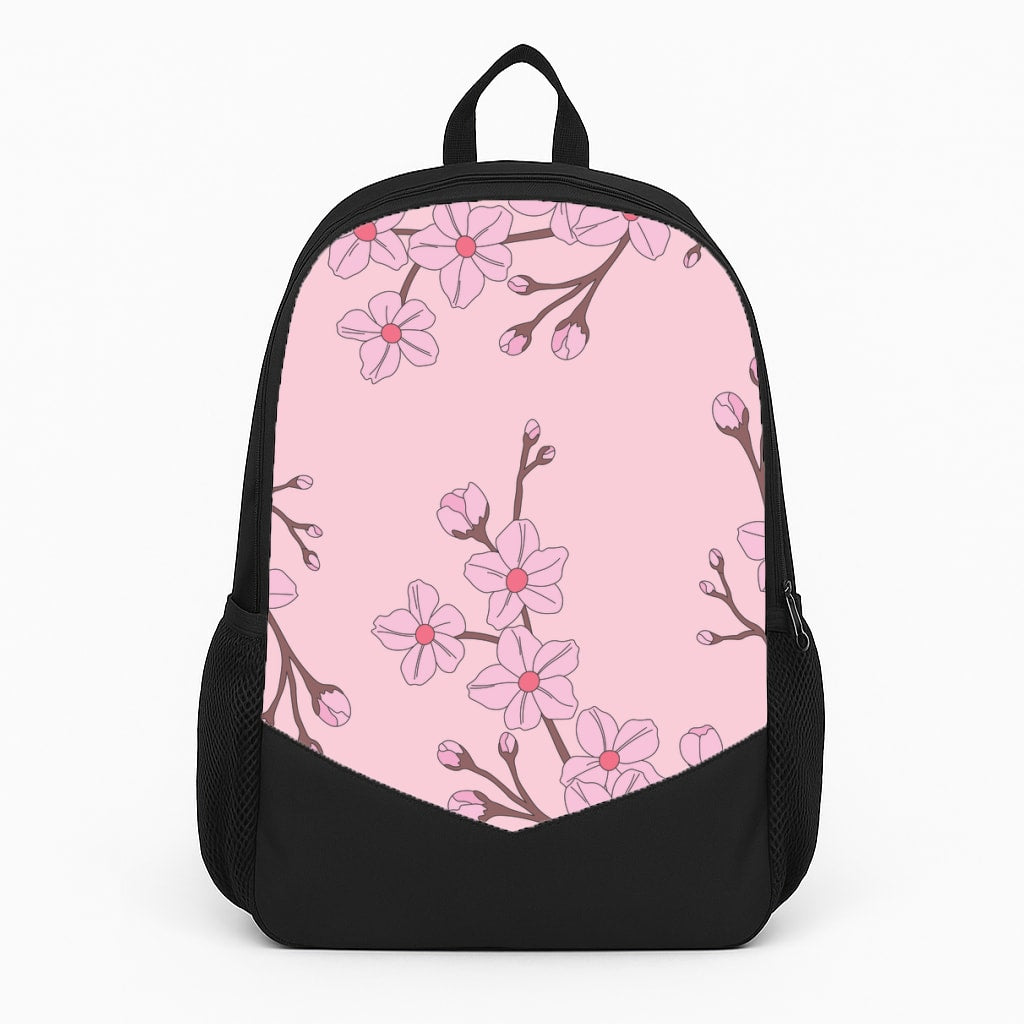 Cherry Blossom Pattern Large Backpack