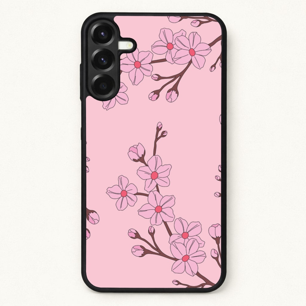 Cherry Blossom Pattern Phone Case for Galaxy A37