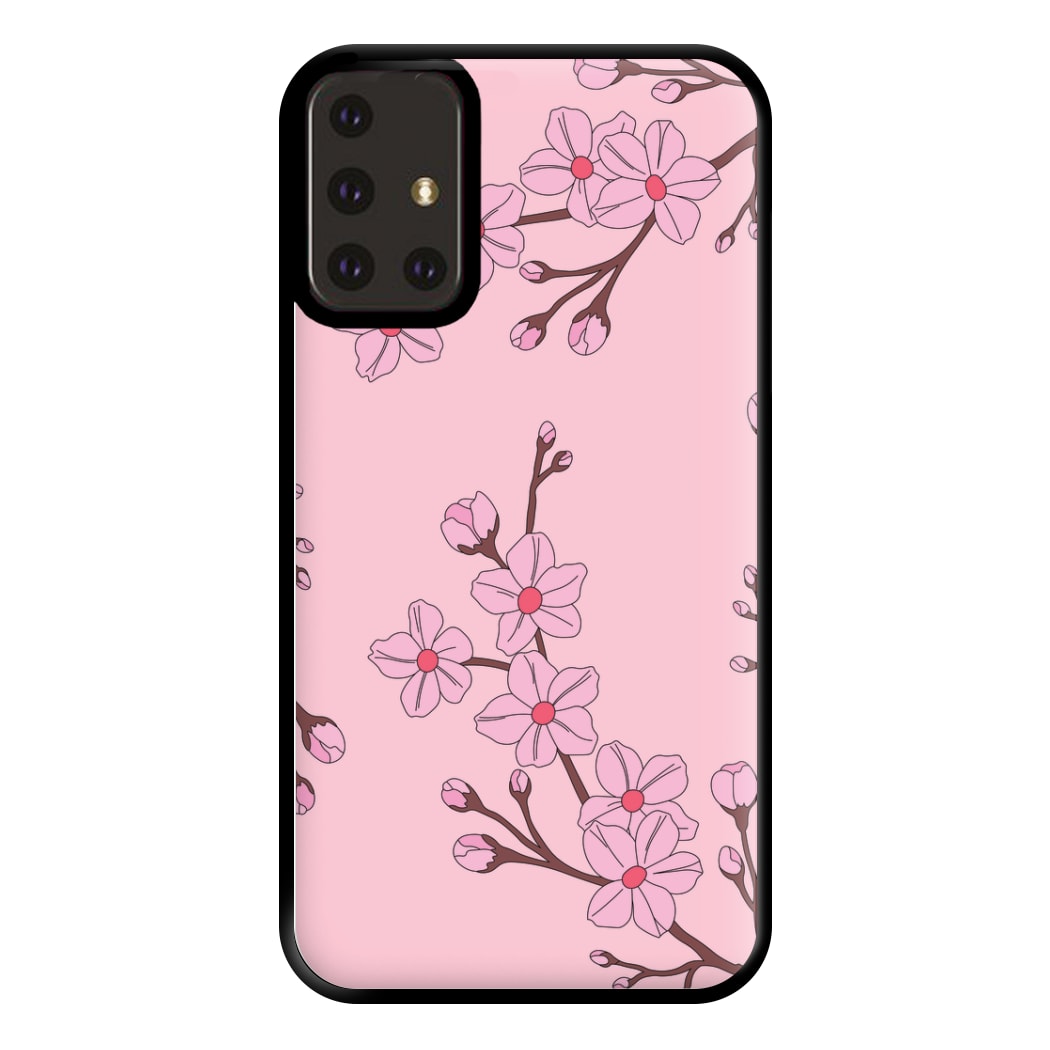 Cherry Blossom Pattern Phone Case for Galaxy A71