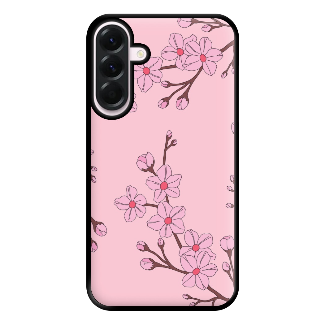 Cherry Blossom Pattern Phone Case for Galaxy A36