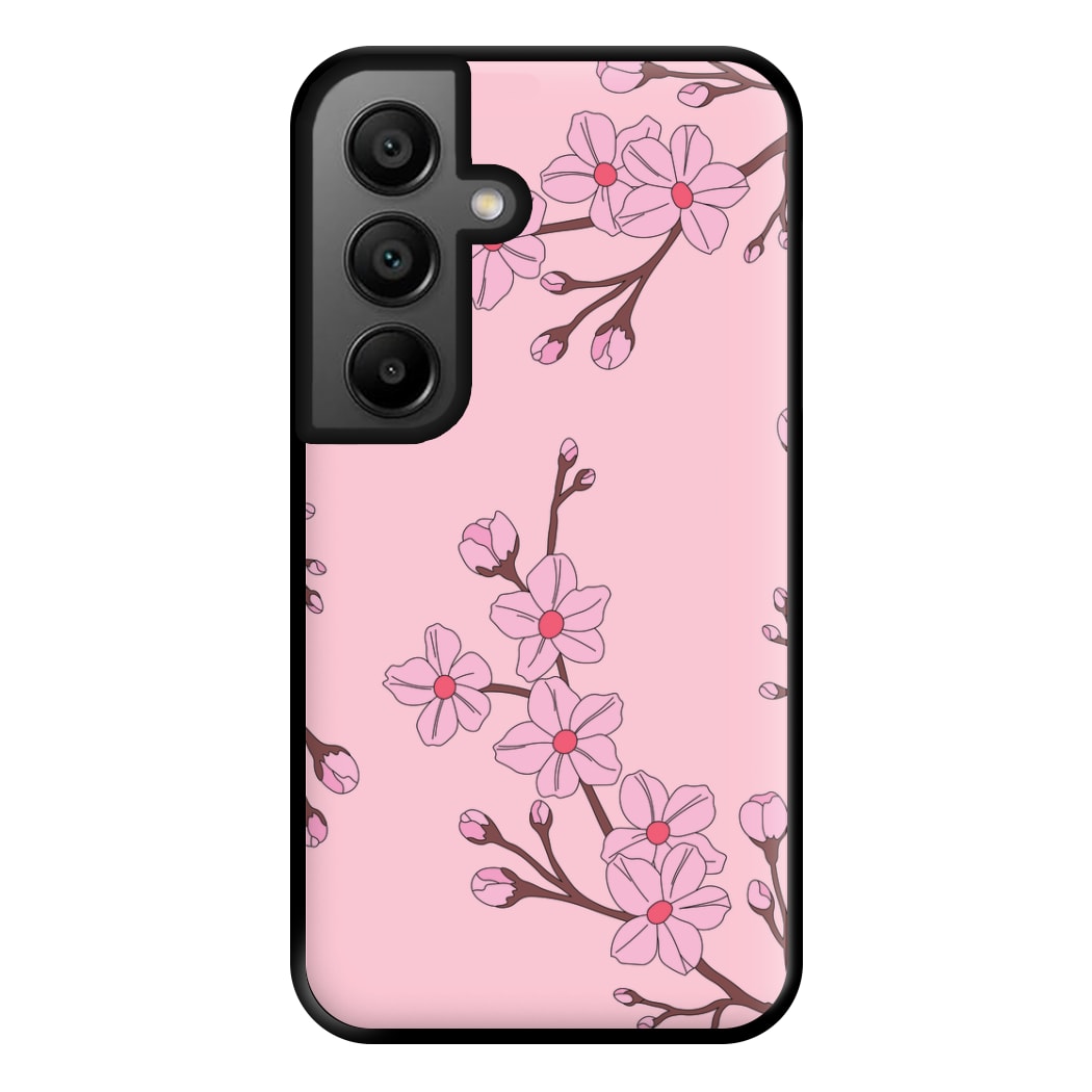 Cherry Blossom Pattern Phone Case for Galaxy A56
