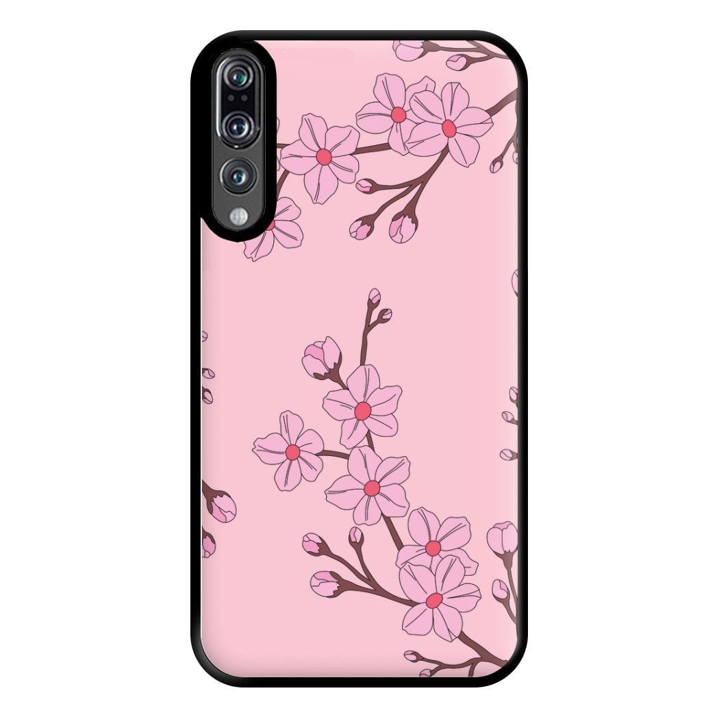 Cherry Blossom Pattern Phone Case for Huawei P20 Pro