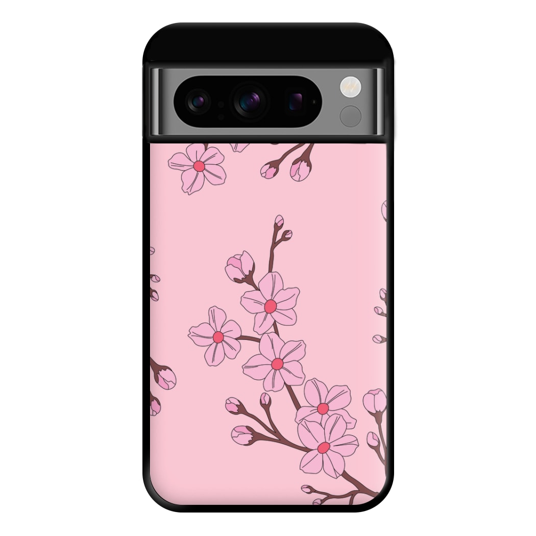 Cherry Blossom Pattern Phone Case for Google Pixel 8 Pro