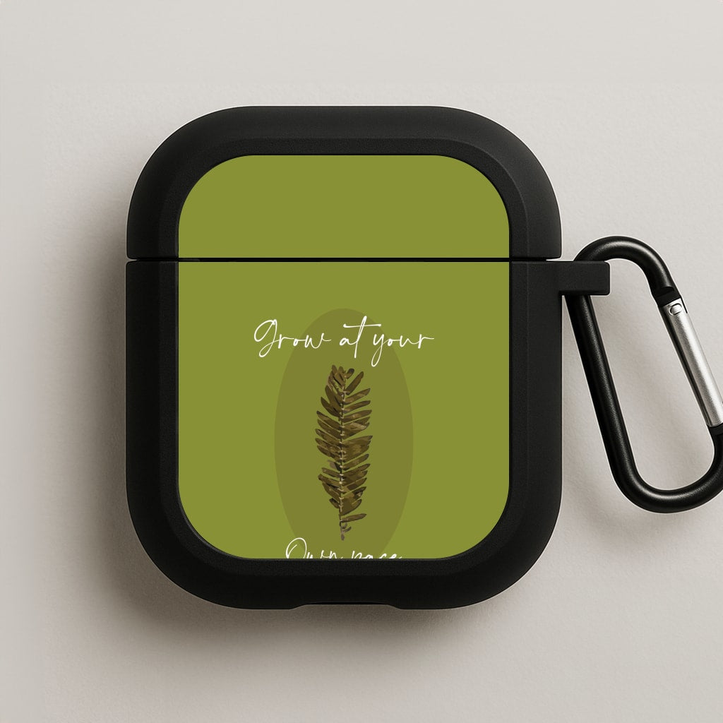 Grow At Your Own Pace Fern AirPods Case