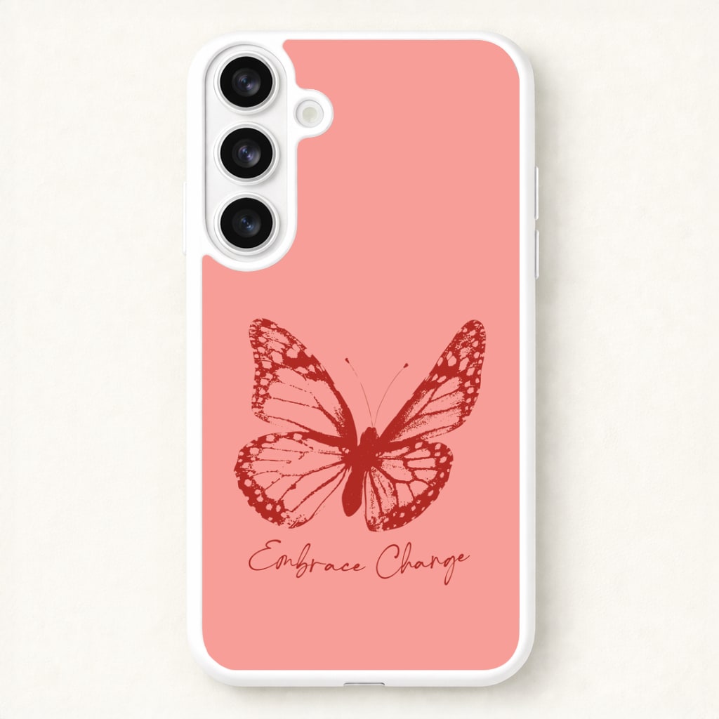 Embrace Change Butterfly Phone Case for Galaxy S26 Plus
