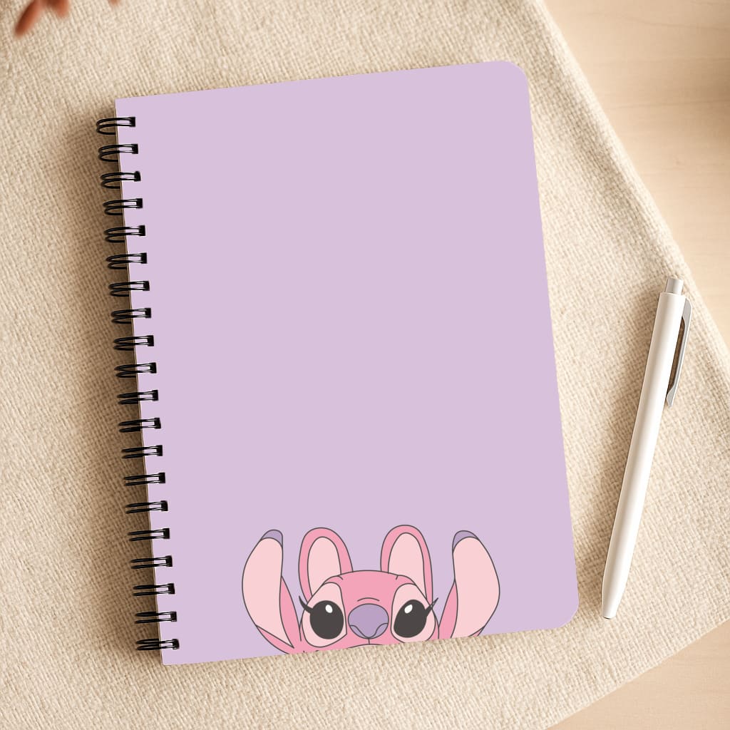 Gazing - Pink Alien Notepad