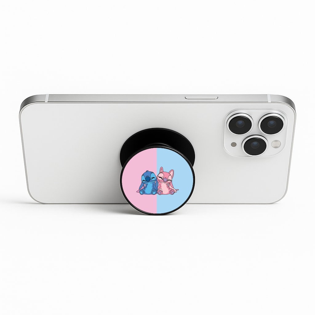Best Friends - Pink Alien Phone Stand