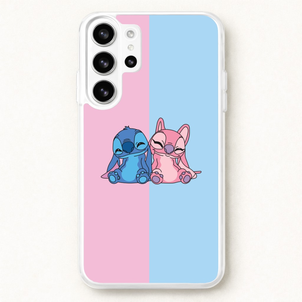 Best Friends - Pink Alien Phone Case for Galaxy S26 Ultra