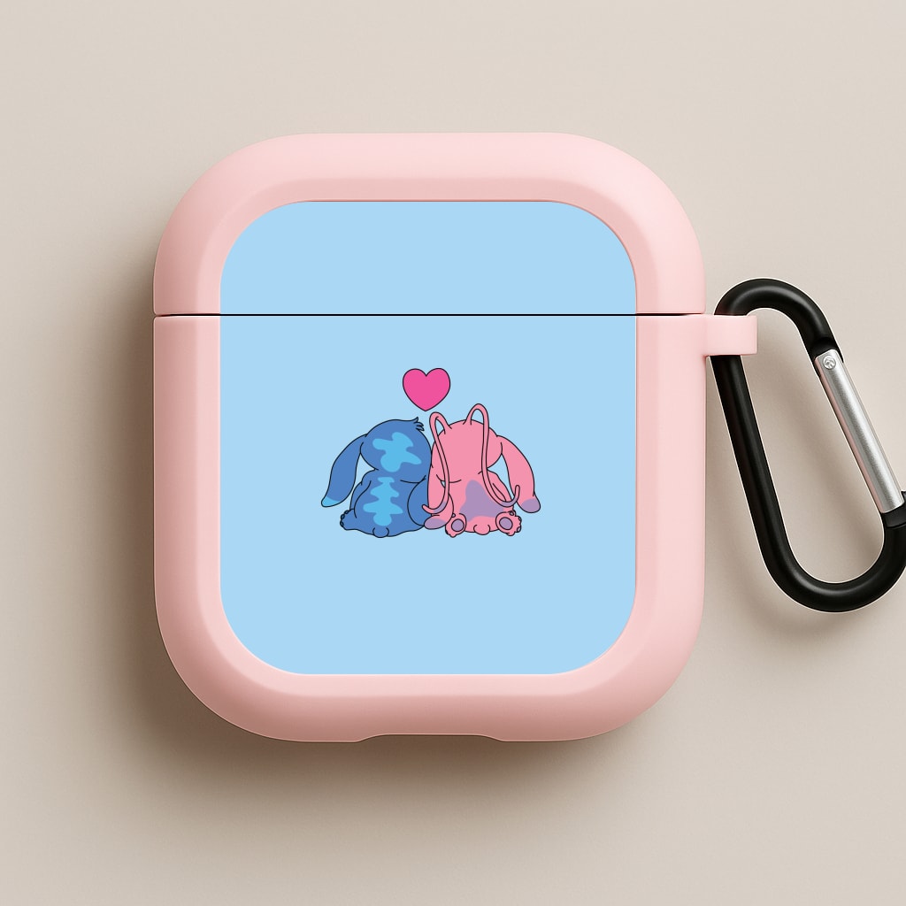 In Love - Pink Alien Pink AirPods Case