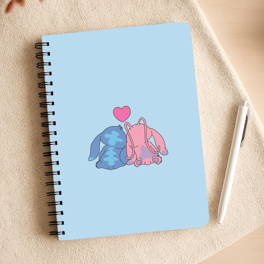 In Love - Pink Alien Notepad