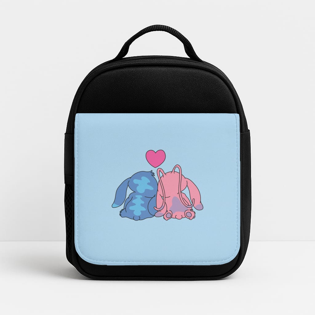In Love - Pink Alien Insulated Lunchbox