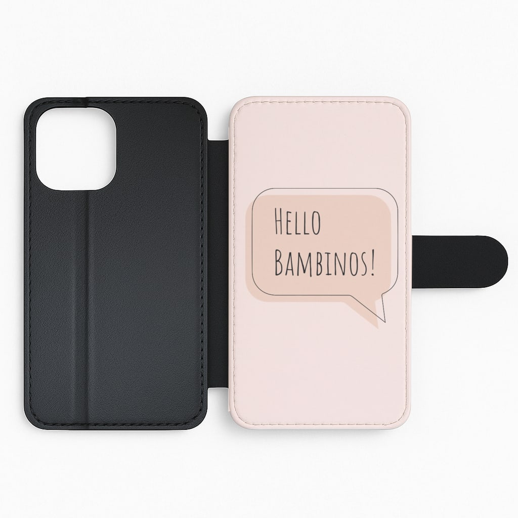 Hello Bambinos - FND Flip Phone Case