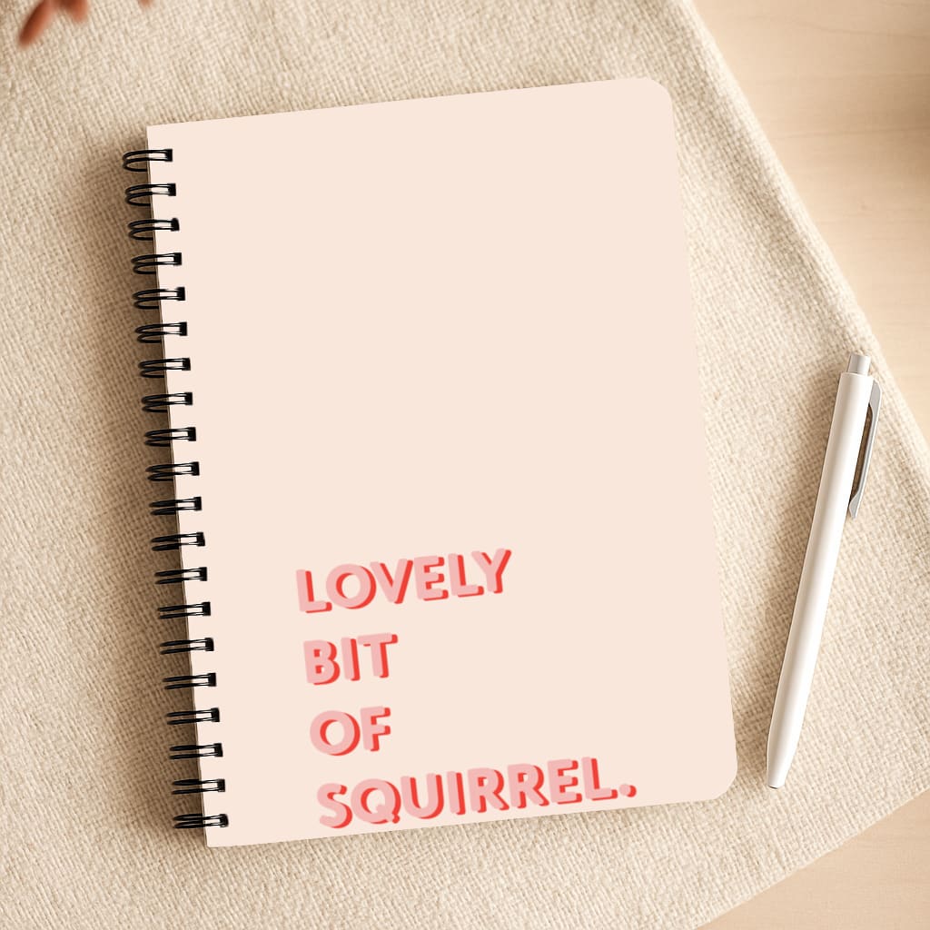 Lovely Bit Of Squirrel - FND Notepad