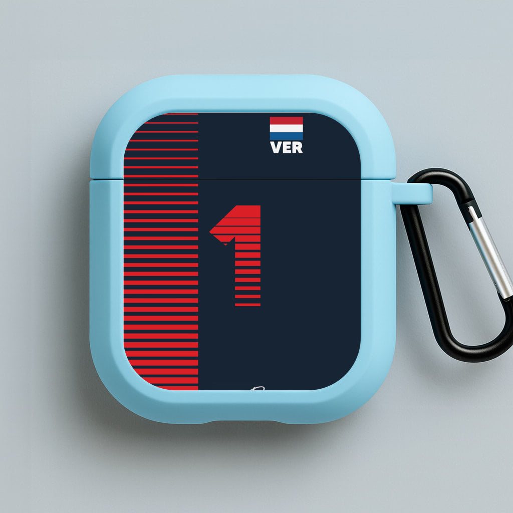 Verstappen - F1 Blue AirPods Case