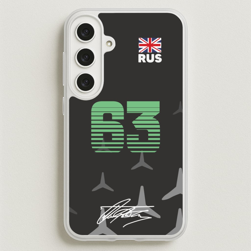 George Russel - F1 Phone Case for Galaxy S25FE
