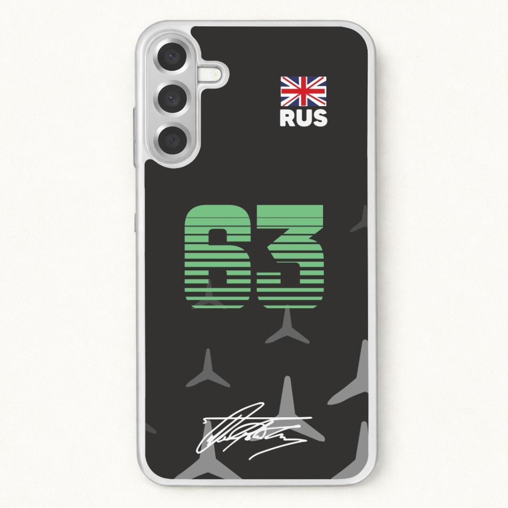Russell - F1 Phone Case for Galaxy A57