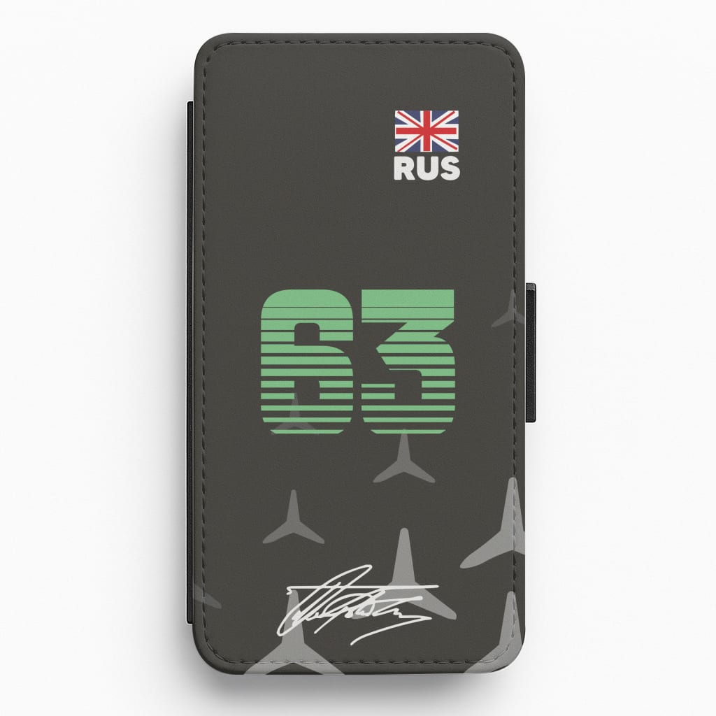 Russell - F1 Flip / Wallet Phone Case