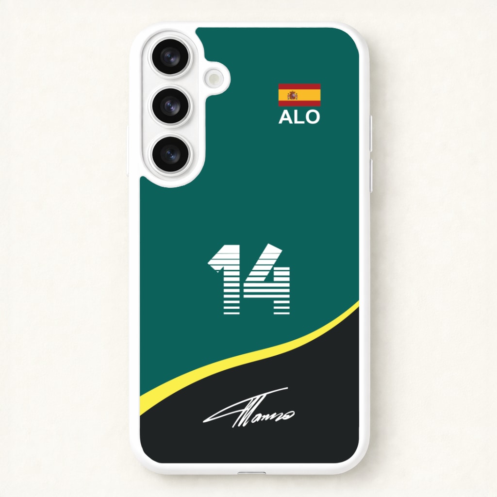 Alonso - F1 Phone Case for Galaxy S26 Plus