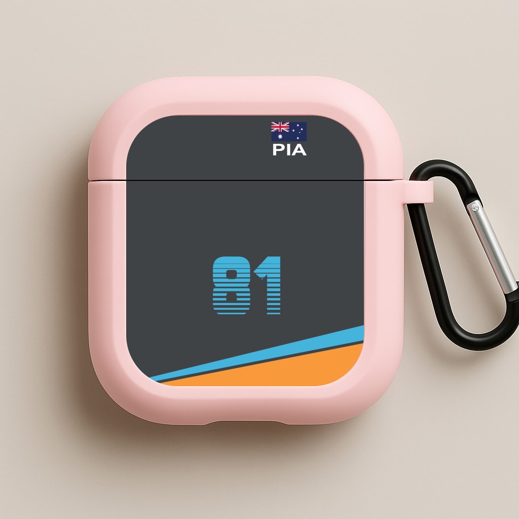 Piastri - F1 Pink AirPods Case