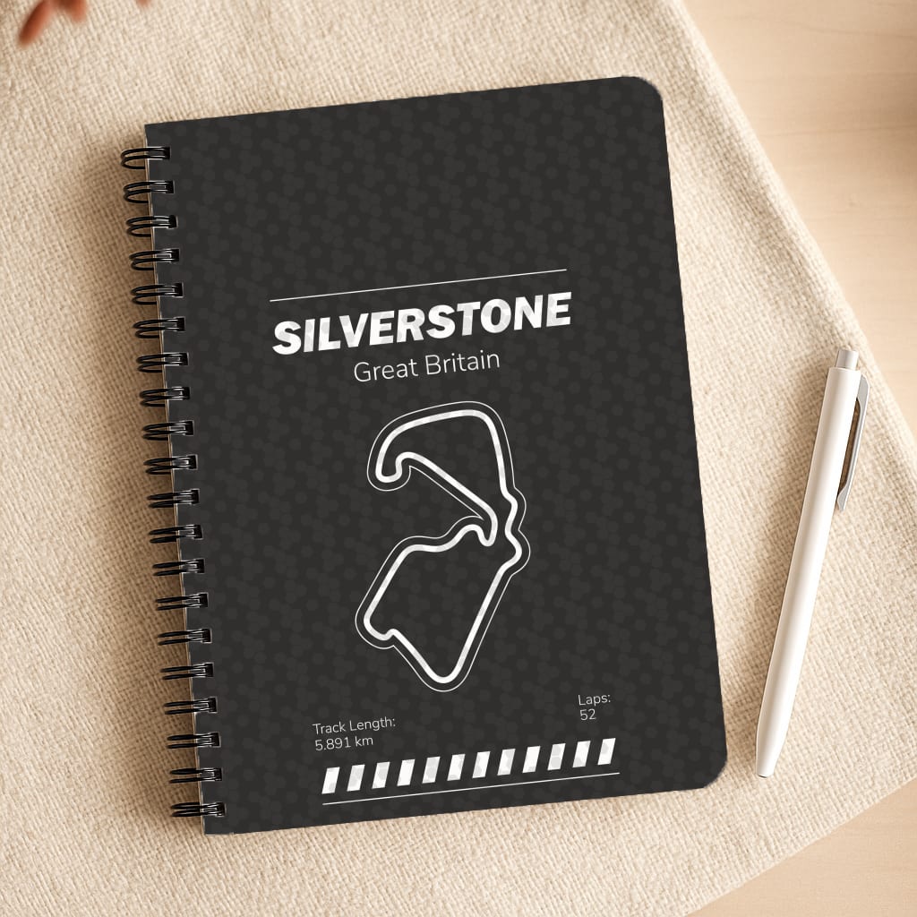 Silverstone Circuit Notepad