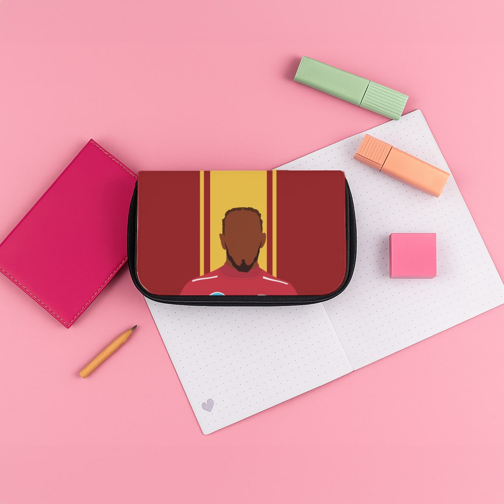 Hamilton In Red Pencil Case