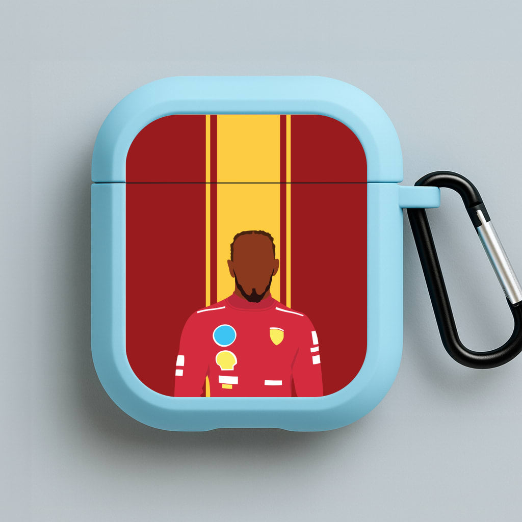 Hamilton In Red Blue AirPods Case