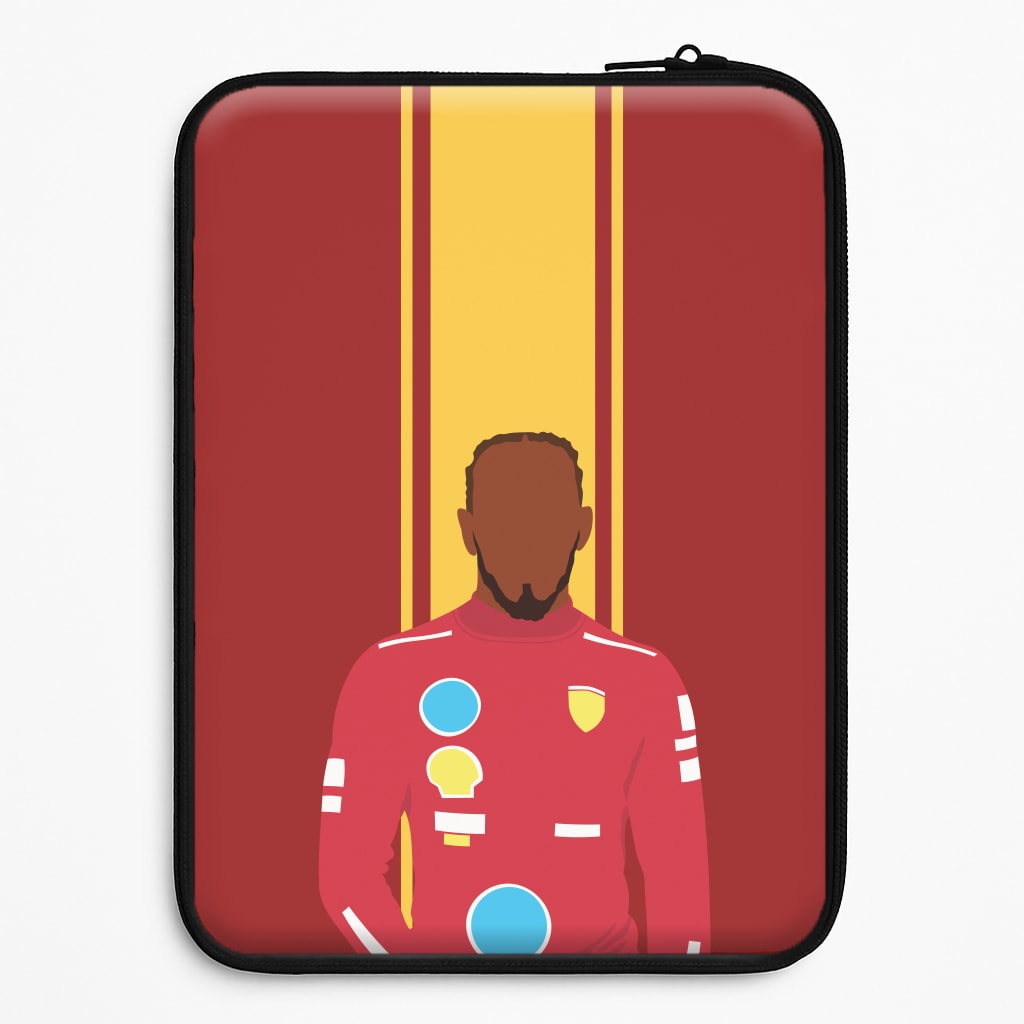 Hamilton In Red Universal Laptop Sleeve
