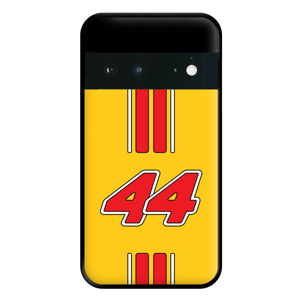 Retro Yellow And Red Hamilton Phone Case for Google Pixel 6a