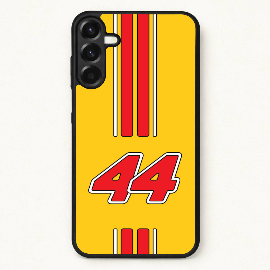 Retro Yellow And Red Hamilton Phone Case for Galaxy A17
