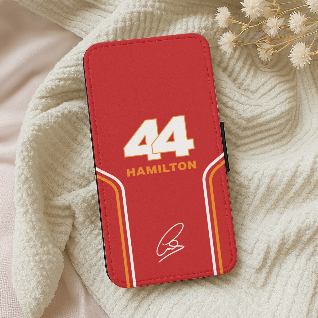 Stripes 44 Hamilton Wallet Phone Case