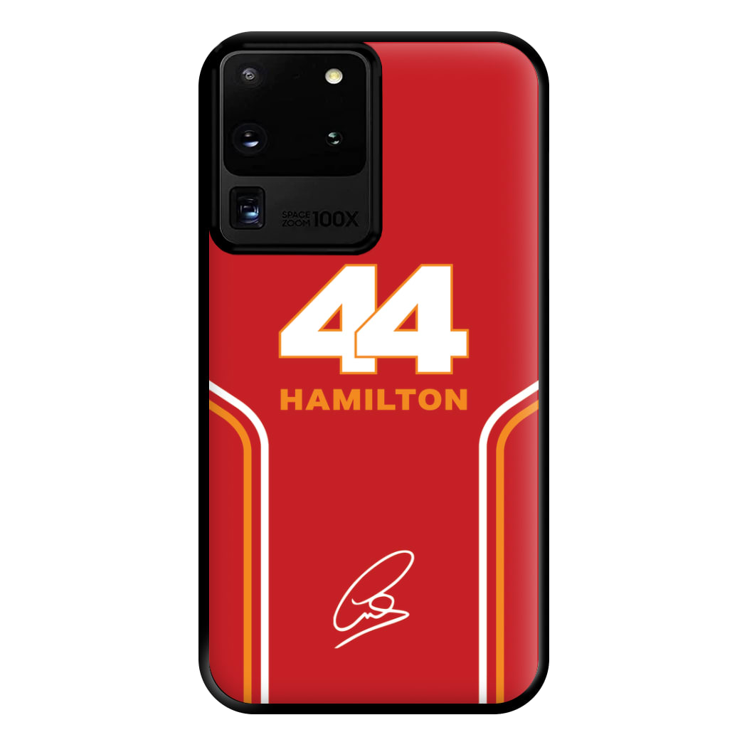 Stripes 44 Hamilton Phone Case for Galaxy S20 Ultra