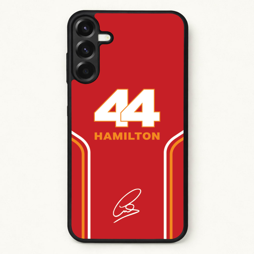 Stripes 44 Hamilton Phone Case for Galaxy A57