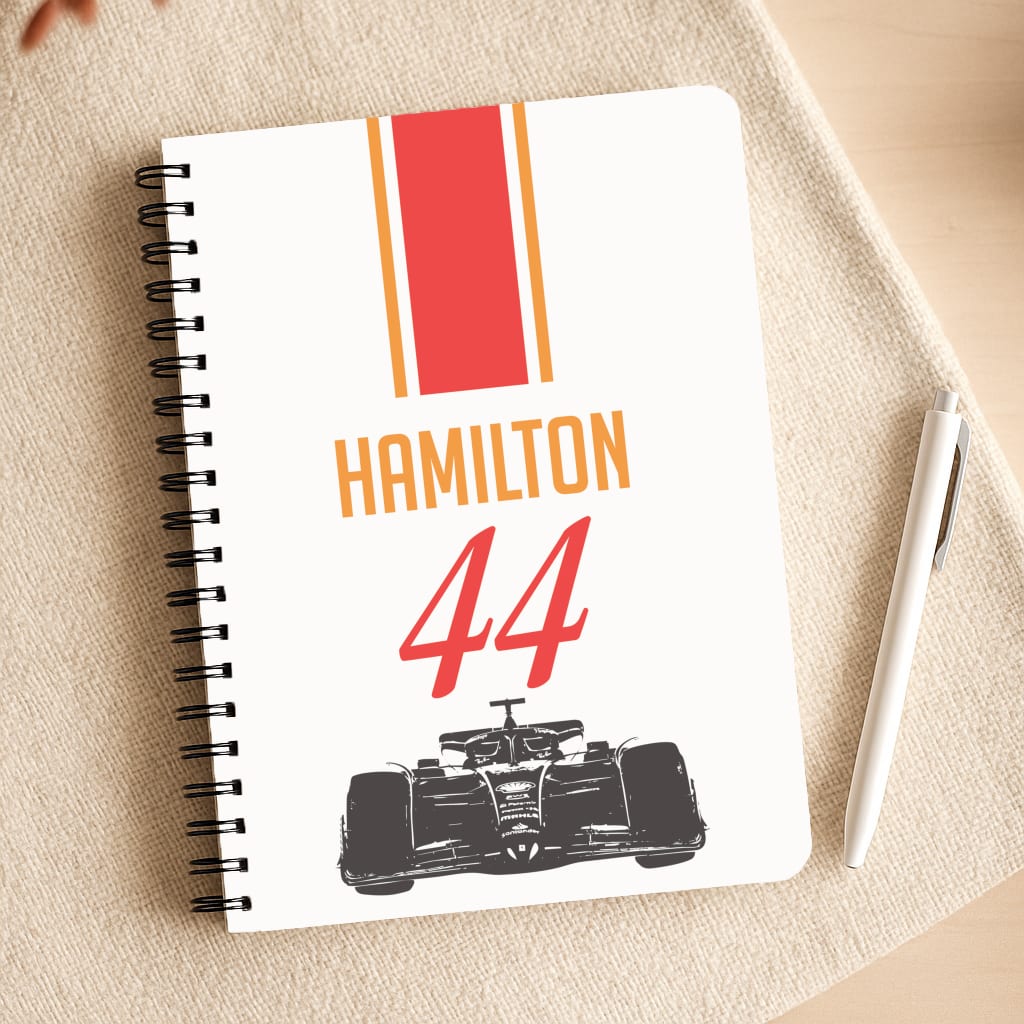 F1 Car Hamilton Notepad