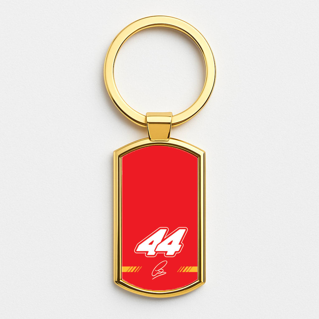 Retro 44 Hamilton Gold Keyring