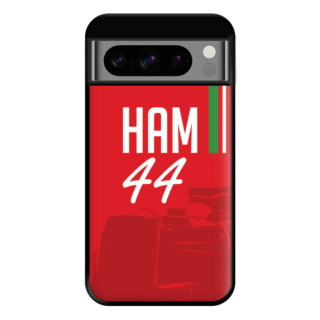 Dark Red Hamilton 44 Phone Case for Google Pixel 8 Pro