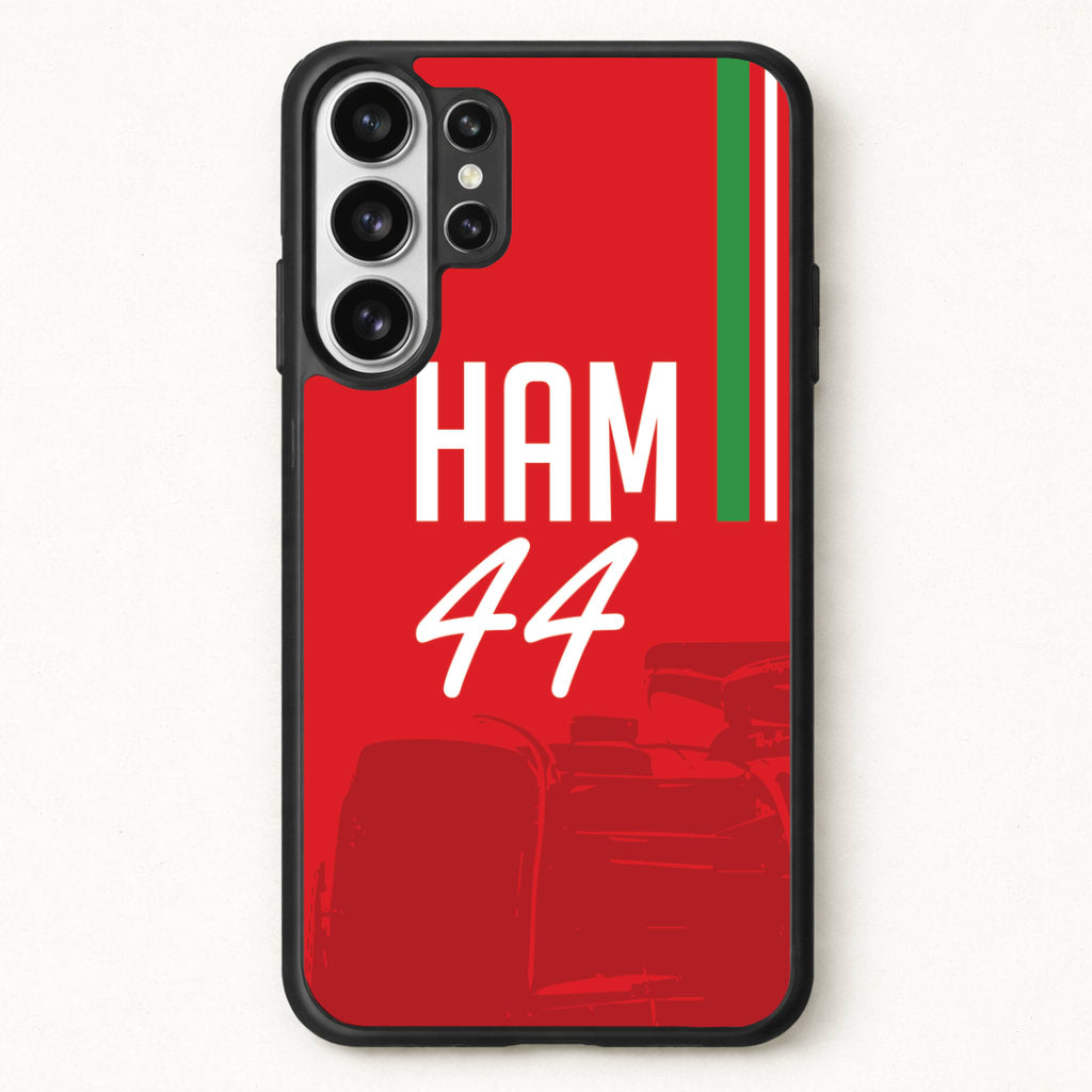 Dark Red Hamilton 44 Phone Case for Galaxy S26 Ultra