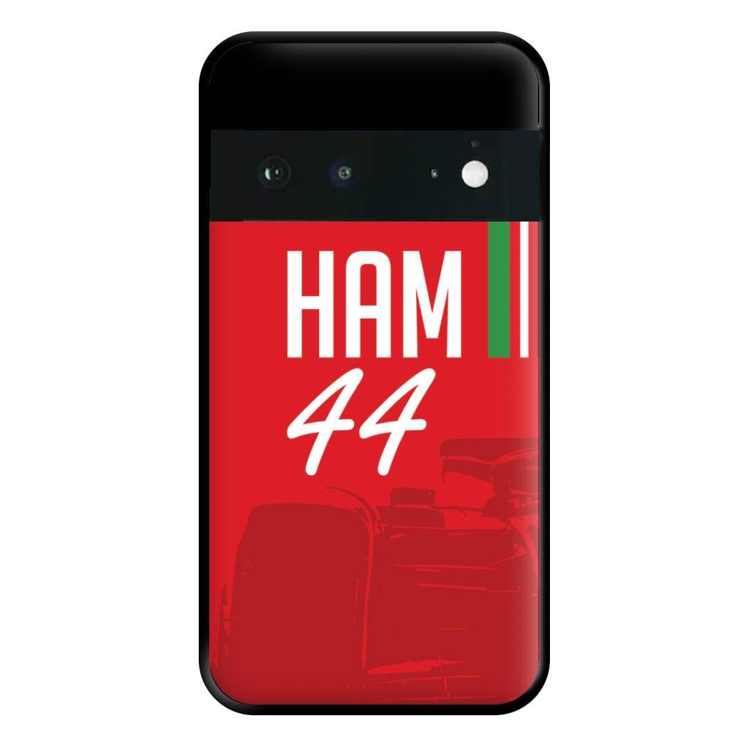 Dark Red Hamilton 44 Phone Case for Google Pixel 6a