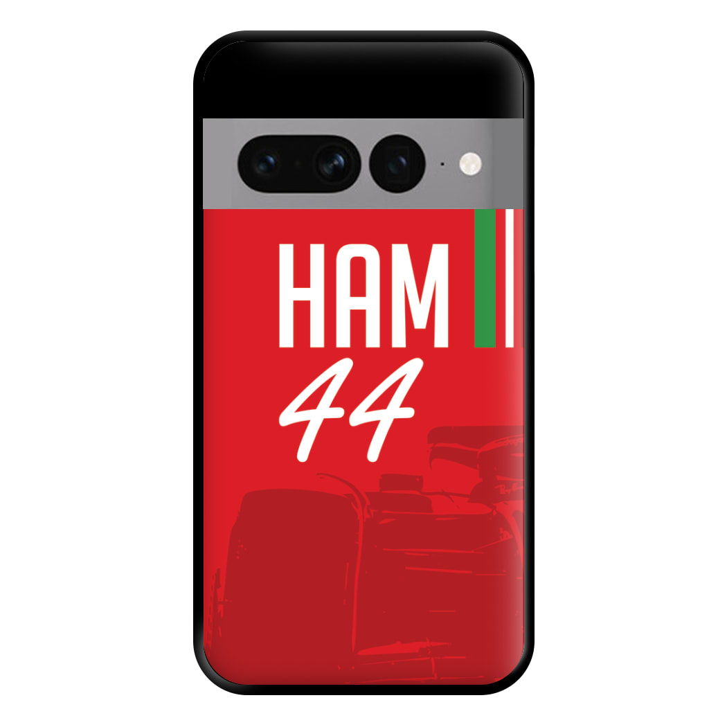 Dark Red Hamilton 44 Phone Case for Google Pixel 7 Pro