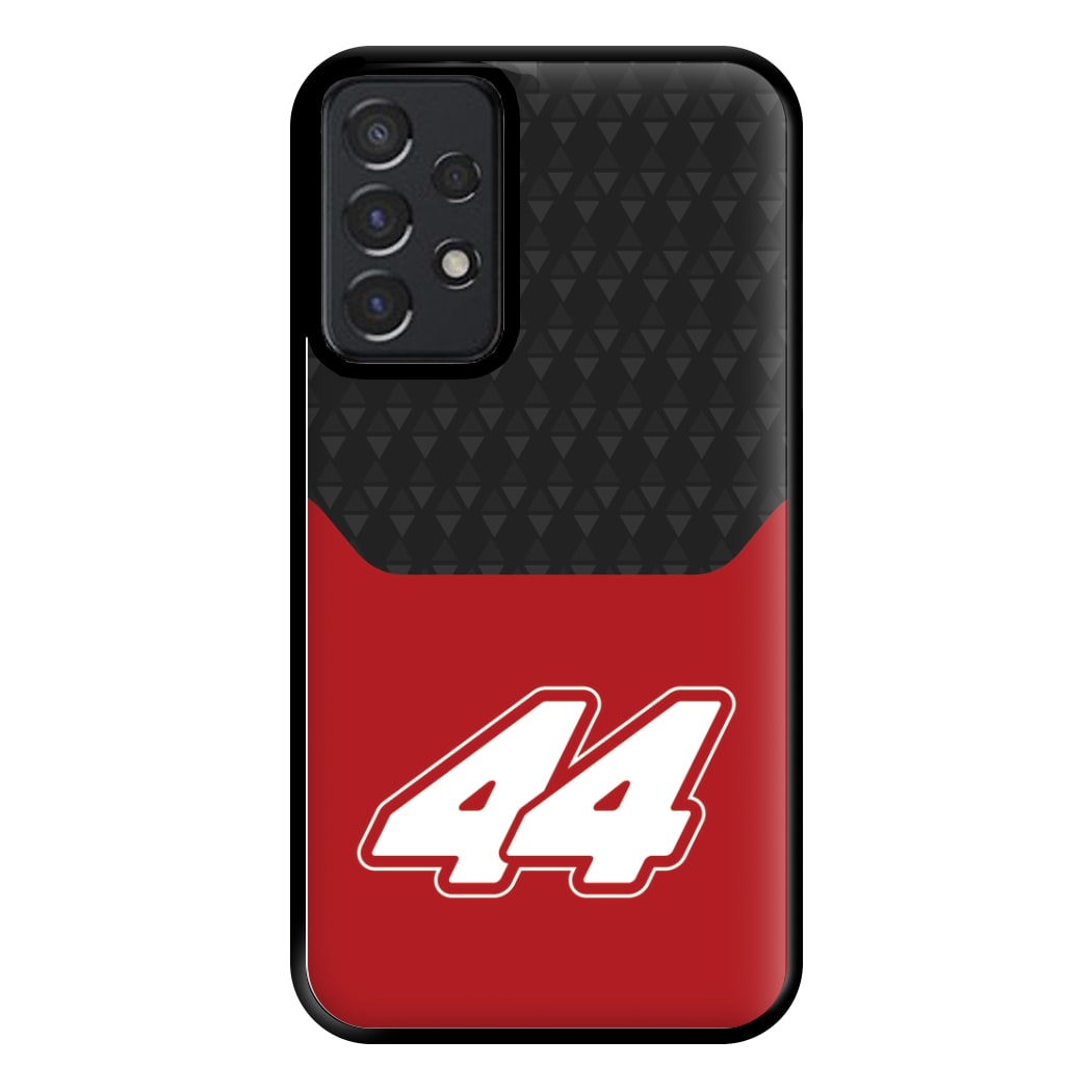 Red And Gray 44 Phone Case for Galaxy A52 / A52s