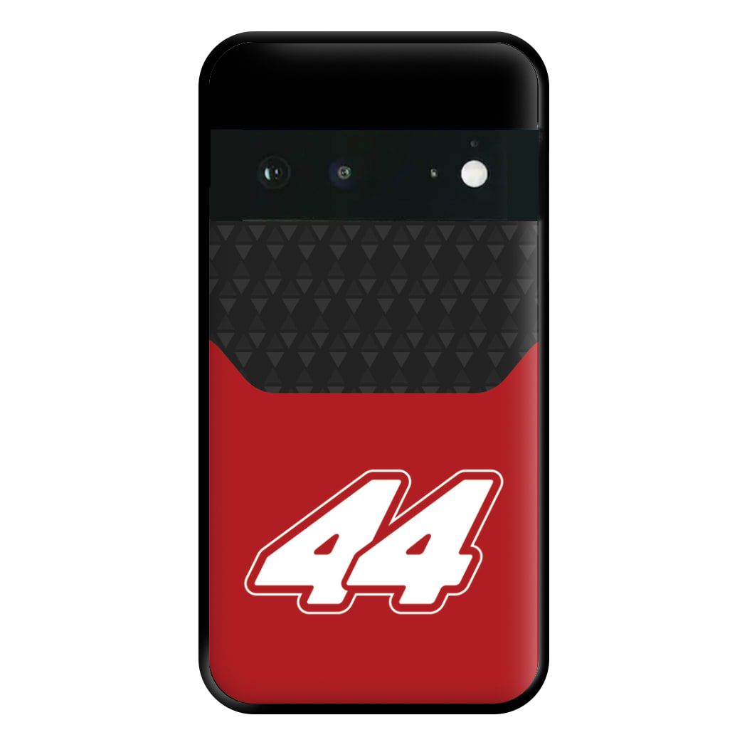 Red And Gray 44 Phone Case for Google Pixel 6a