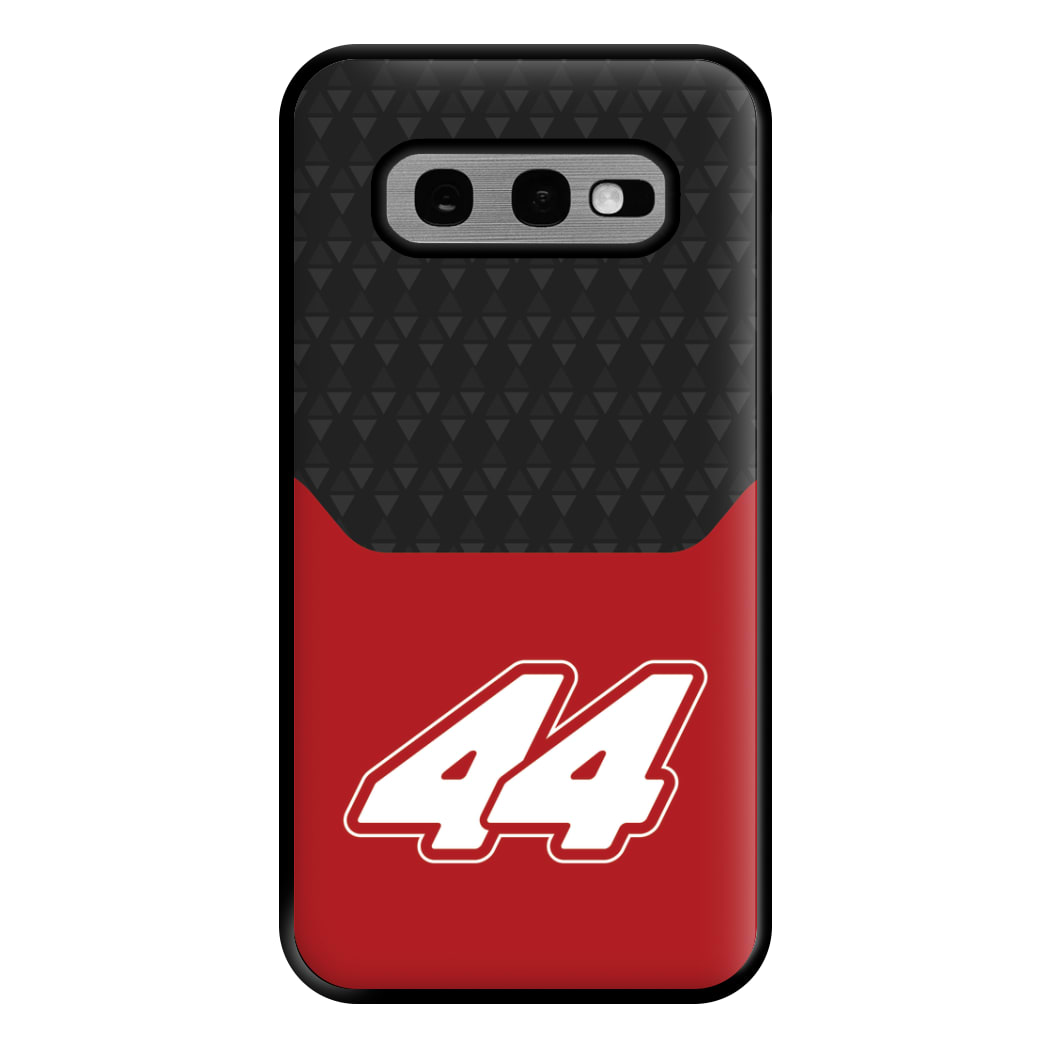 Red And Gray 44 Phone Case for Galaxy S10e