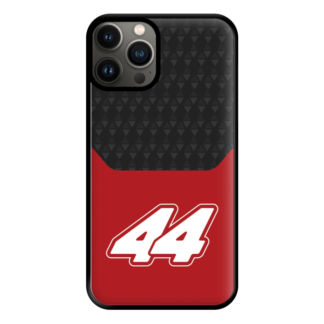 Red And Gray 44 Phone Case for iPhone 11 Pro Max