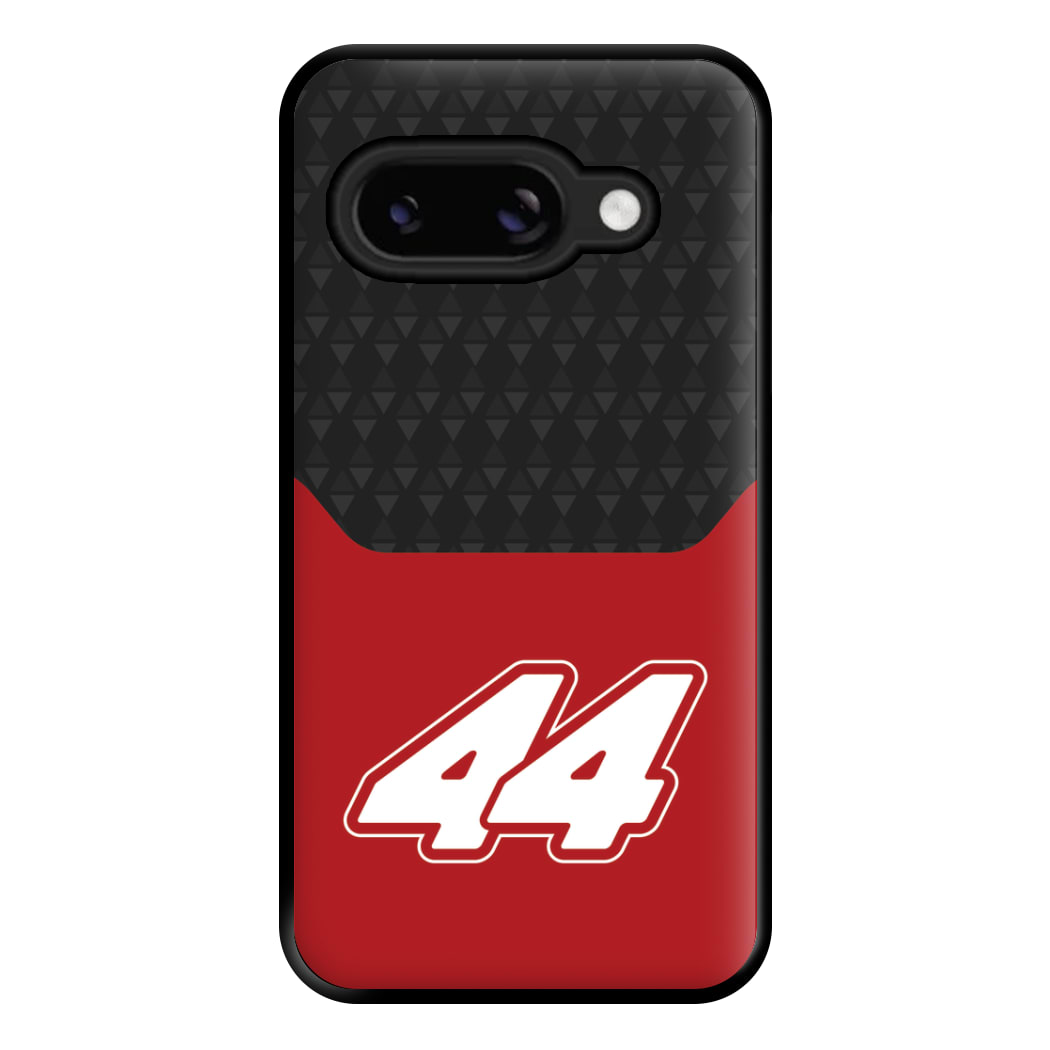 Red And Gray 44 Phone Case for Google Pixel 8a