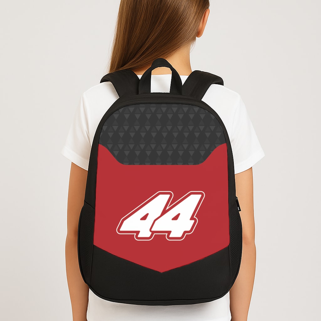 Red And Gray 44 Backpack