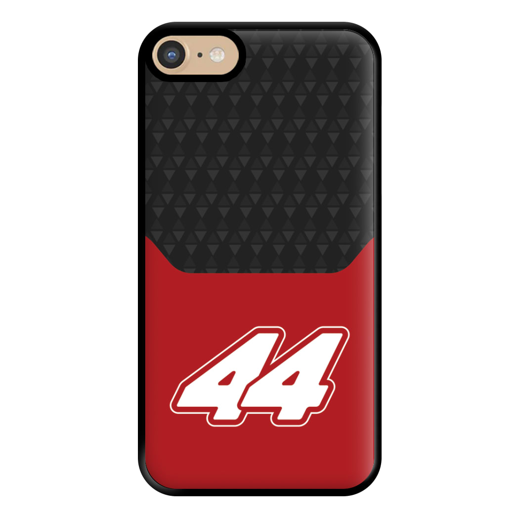 Red And Gray 44 Phone Case for iPhone 6 / 7 / 8 / SE