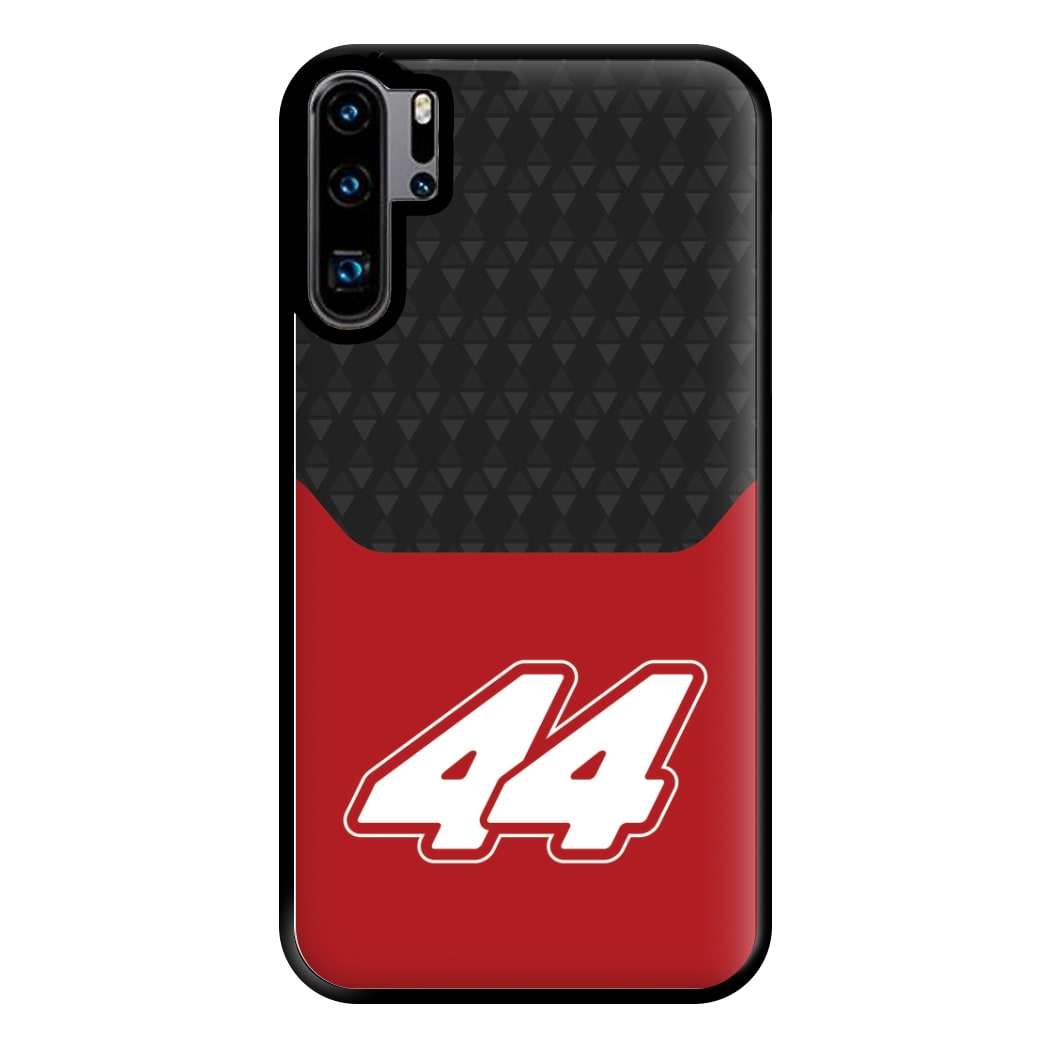 Red And Gray 44 Phone Case for Huawei P30 Pro